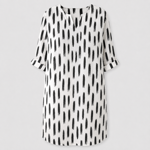 The Blythe Printed Tunic Dress